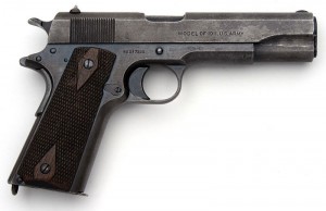 All handguns must meet the M1911A1 weight standard (Colt Mfg)