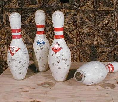 Regulation Bowling Pin for Target Practice 