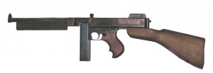 M1928A1, the new weight standard for self-loading rifles. (Thompson Mfg)