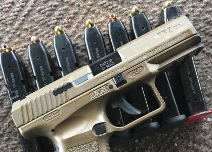 Canik TP9DA 9mm Pistol Diversity Ammunition