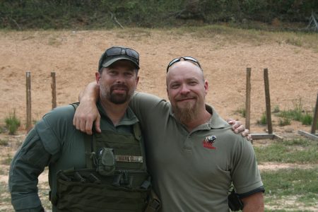 Paul Markel and James Yeager at Tactical Response Class