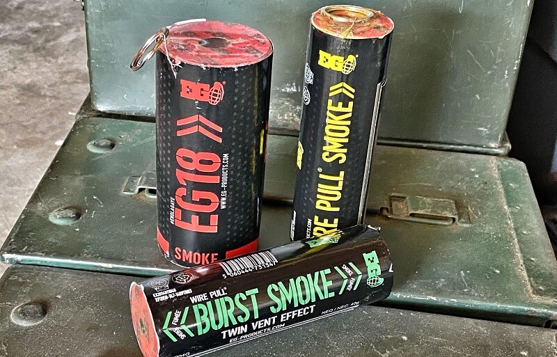 Shutter Bomb Smoke Grenade